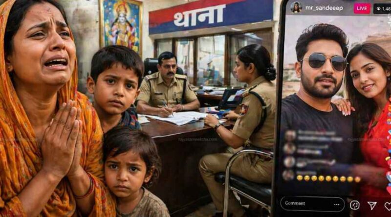 उत्तराखंड: पति प्रेमिका संग फरार, इंस्टाग्राम पर बना रहा वीडियो.. पत्नी बच्चों संग थाने में लगा रही गुहार!