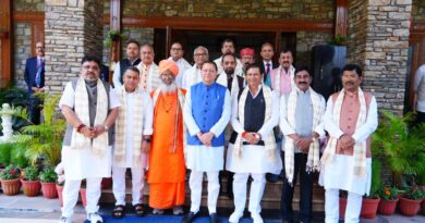 मुख्यमंत्री श्री पुष्कर सिंह धामी से शनिवार को मुख्यमंत्री आवास में ओबीसी वेलफेयर पार्लियामेंट्री कमेटी के प्रतिनिधिमण्डल ने भेंट की