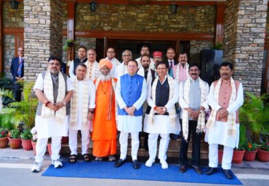 मुख्यमंत्री श्री पुष्कर सिंह धामी से शनिवार को मुख्यमंत्री आवास में ओबीसी वेलफेयर पार्लियामेंट्री कमेटी के प्रतिनिधिमण्डल ने भेंट की