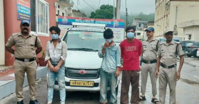 रायवाला क्षेत्र में हुई वाहन चोरी की घटना का 12 घंटे के अन्दर दून पुलिस ने किया खुलासा