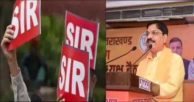 SIR को राजनीतिक मुद्दा बनाकर तुष्टिकरण की राजनीति कर रही कांग्रेस
