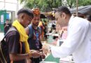 SDRF ने शंकराचार्य चौक पर लगाया निःशुल्क चिकित्सा शिविर
