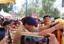 कांवड़ मेले में आये श्रद्धालुओं को फूल माला पहनाकर किया एसएसपी दून ने स्वागत