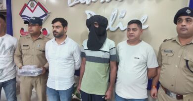 हत्या की घटना को अभियुक्त को पुलिस ने किया गिरफ्तार