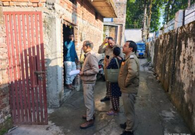 रायपुर क्षेत्र मे पुलिस द्वारा वृहद स्तर पर चलाया सत्यापन अभियान
